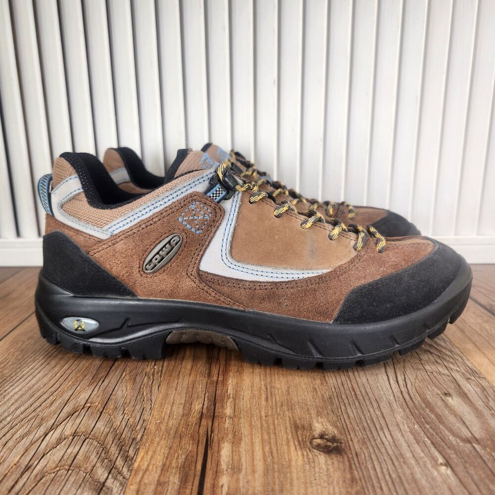 Lowa Tempest Lo Womens Size 9 Brown Suede Trekking Hiking Outdoor Sneakers Shoes
